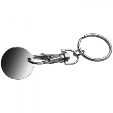 Logotrade promotional gift picture of: Keyring with shopping coin ARRAS