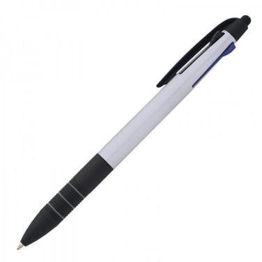 Logo trade advertising product photo of: Plastic ballpen 3in1 BOGOTA