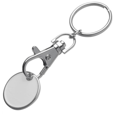 Logotrade promotional items photo of: Keyring with shopping coin ARRAS