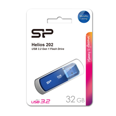 Logo trade promotional gifts image of: Pendrive Silicon Power HELIOS 202, 3.2 Gen 1, 32GB