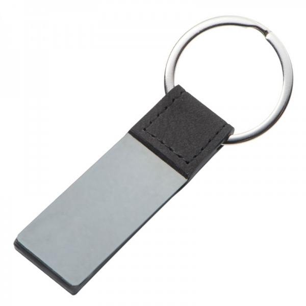 Logo trade business gift photo of: Keyring with mirror effect PENRITH