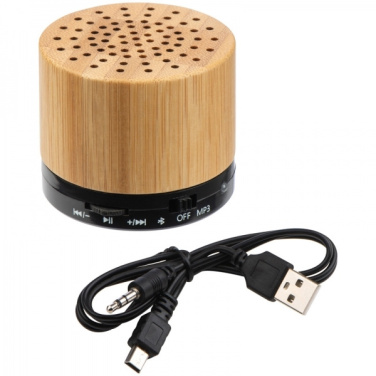 Logotrade business gift image of: Bamboo bluetooth speaker FLEEDWOOD