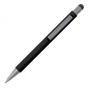 Logo trade promotional product photo of: Metal ballpen touch pen soft touch SALT LAKE CITY