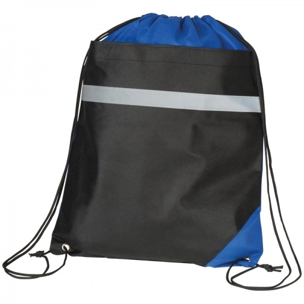 Logo trade promotional product photo of: Reflector Draw String Bag BOCHUM