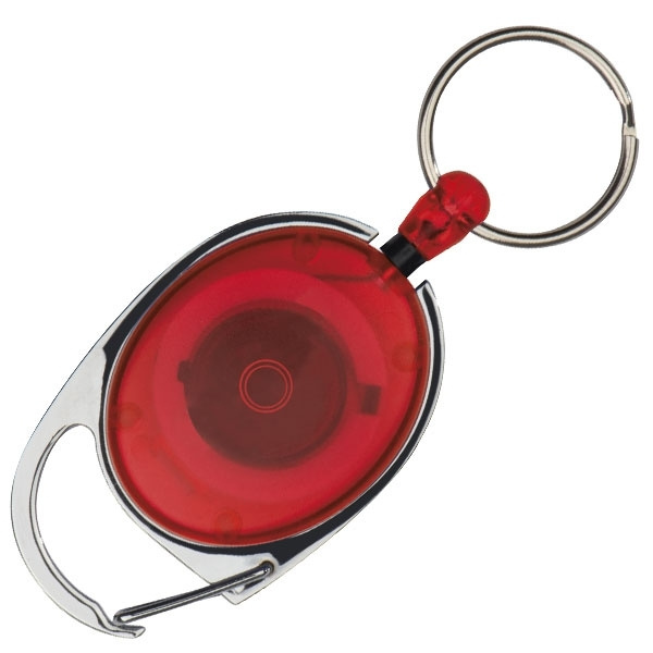 Logotrade corporate gifts photo of: Ski-Pass with Carabiner Keyring EMPLOYEE