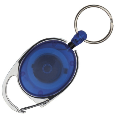 Logo trade promotional giveaways image of: Ski-Pass with Carabiner Keyring EMPLOYEE