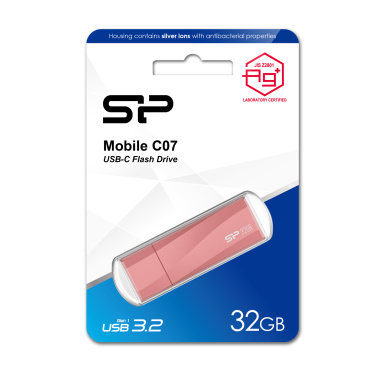 Logotrade promotional item image of: PENDRIVE SILICON POWER MOBILE - C07 3.2 32GB