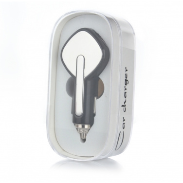 Logotrade business gift image of: Dual USB Car Charger