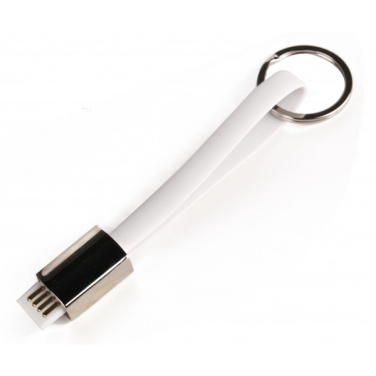 Logotrade promotional products photo of: Data transfer cable and keyring