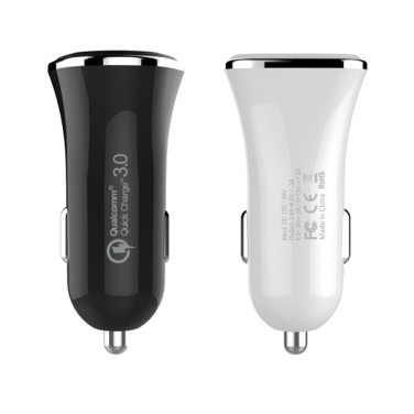 Logotrade promotional giveaway image of: Car charger (Qualcomm Quick Charge 3.0)