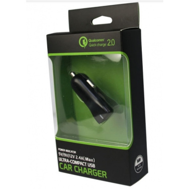 Logotrade advertising product image of: Car charger (Qualcomm Quick Charge 3.0)