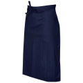 Cotton apron MJOLDEN, navy blue