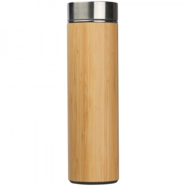 Logo trade corporate gifts image of: Stainless steel bottle VALDEMORO 550 ml