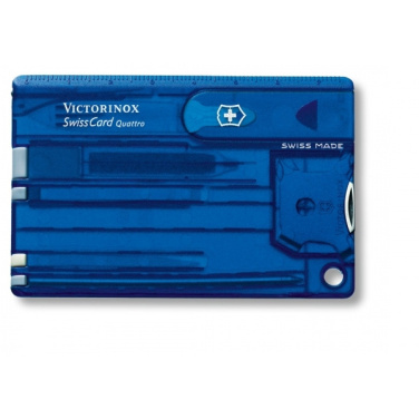 Logotrade promotional product picture of: SwissCard Quattro Victorinox