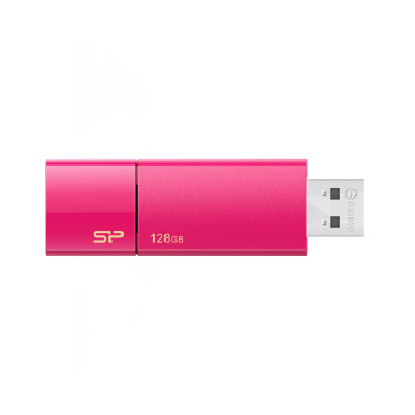 Logo trade promotional giveaway photo of: Pendrive Silicon Power 3.0 Blaze B05,pink