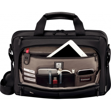 Logo trade promotional merchandise image of: Laptop bag Wenger Source 16''