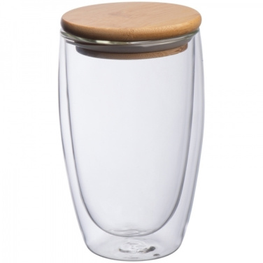 Logo trade promotional items picture of: Double-walled glass ZAKOPANE 500 ml