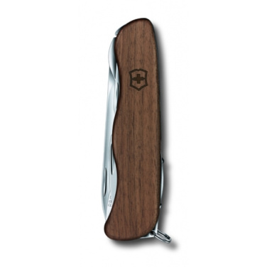 Logo trade promotional product photo of: Pocket knife Forester wooden Victorinox