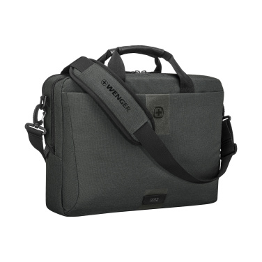 Logo trade corporate gifts image of: Laptop bag Wenger MX ECO Brief 16''