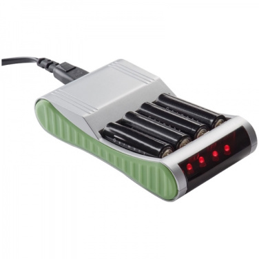 Logo trade corporate gifts image of: Battery charger THUNDER BAY