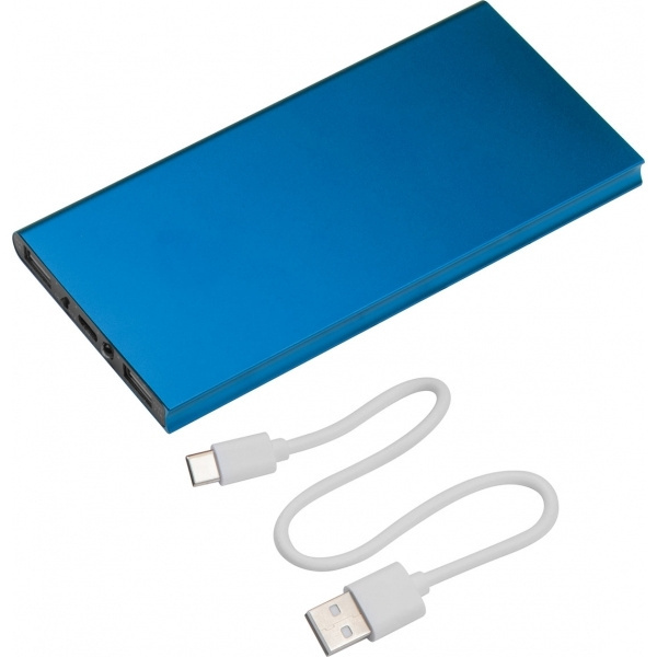 Logo trade promotional items image of: Power bank 8 000 mAh WOLFSBERG