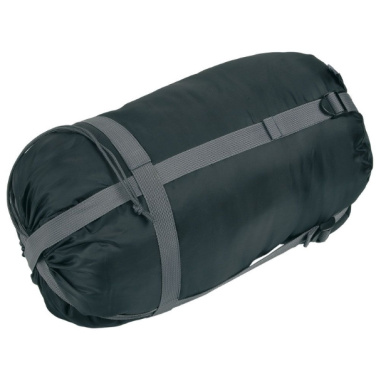 Logotrade promotional item picture of: Sleeping bag KINABALU Schwarzwolf