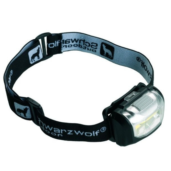 Logotrade promotional product picture of: Head lamp TRONADOR Schwarzwolf