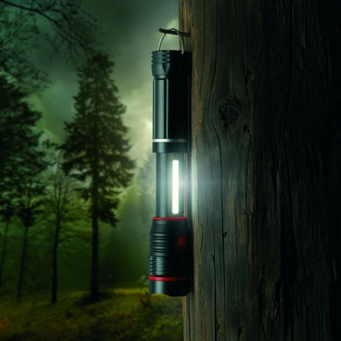 Logo trade promotional items picture of: Flashlight BIWA Schwarzwolf