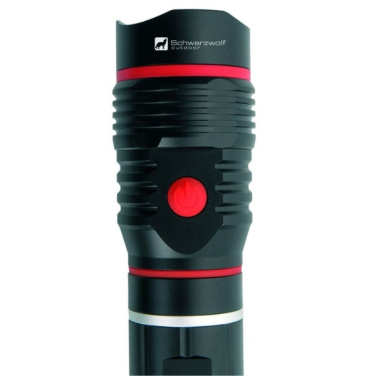 Logo trade corporate gifts image of: Flashlight BIWA Schwarzwolf