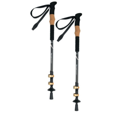 Logotrade business gifts photo of: Trekking poles DENALI Schwarzwolf