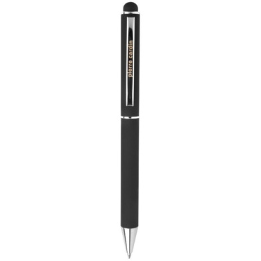 Logotrade business gift image of: Metal ballpoint pen, touch pen, soft touch CLAUDIE Pierre Cardin