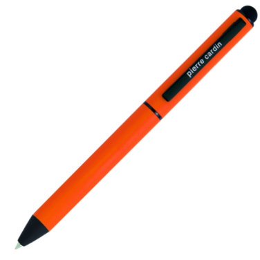 Logotrade corporate gift image of: Metal ballpoint pen, touch pen, soft touch CELEBRATION Pierre Cardin