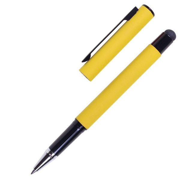 Logo trade promotional giveaways picture of: Roller touch pen, soft touch CELEBRATION Pierre Cardin