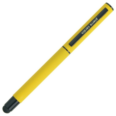 Logo trade promotional merchandise picture of: Roller touch pen, soft touch CELEBRATION Pierre Cardin