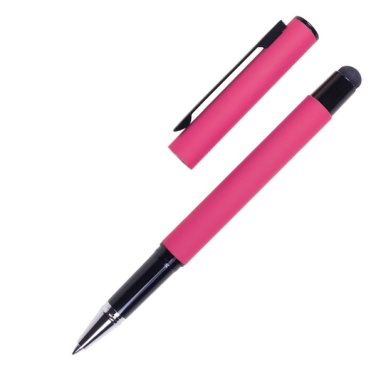 Logo trade promotional merchandise image of: Roller touch pen, soft touch CELEBRATION Pierre Cardin