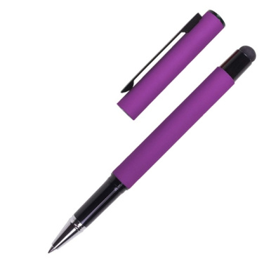 Logo trade promotional gifts picture of: Roller touch pen, soft touch CELEBRATION Pierre Cardin