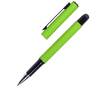 Logotrade promotional product picture of: Roller touch pen, soft touch CELEBRATION Pierre Cardin