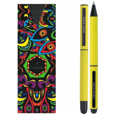 Logotrade corporate gifts photo of: Writing set touch pen, soft touch CELEBRATION Pierre Cardin