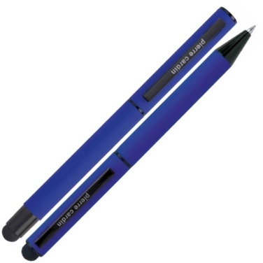 Logotrade promotional gift image of: Writing set touch pen, soft touch CELEBRATION Pierre Cardin