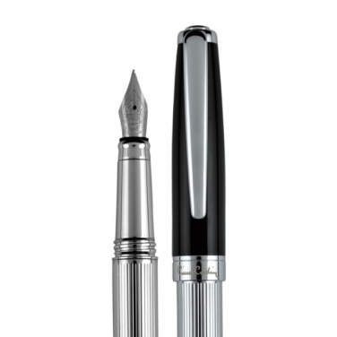 Logo trade corporate gifts picture of: Writing set ballpoint pen & fountain pen CHRISTOPHE Pierre Cardin