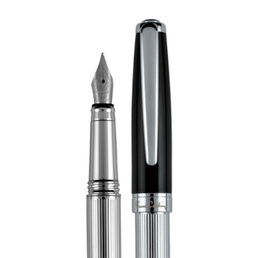 Logo trade promotional product photo of: Writing set fountain pen & roller CHRISTOPHE Pierre Cardin