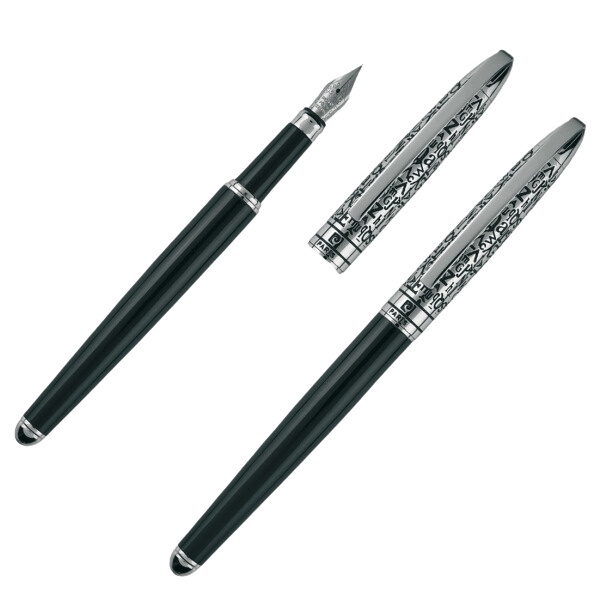 Logotrade promotional gift picture of: Writing set ballpoint pen & fountain pen JACQUES Pierre Cardin