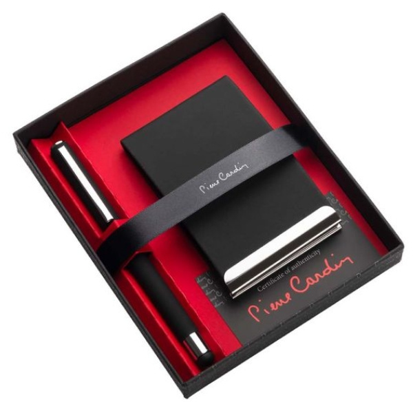 Logotrade promotional product picture of: Set cardholder & roller CONCORDE Pierre Cardin