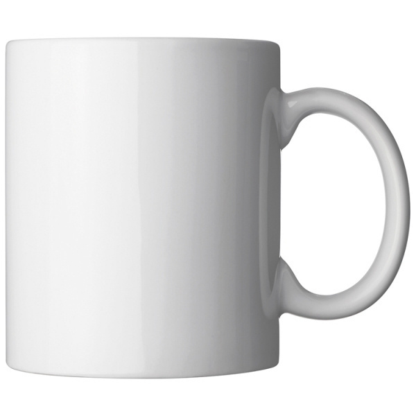 Logo trade promotional giveaways picture of: Classic coffee mug for allover print VIESTE 300 ml