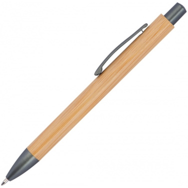 Logo trade business gift photo of: Bamboo ballpen BERINGEN