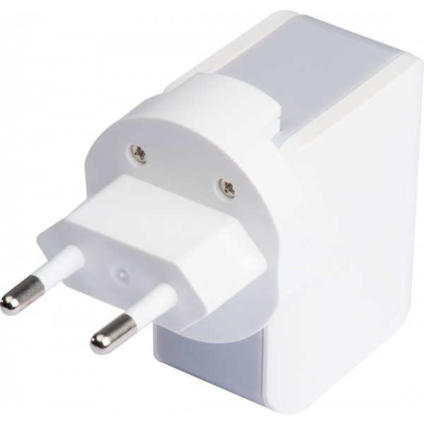 Logotrade promotional products photo of: Travel adapter ANTWERP