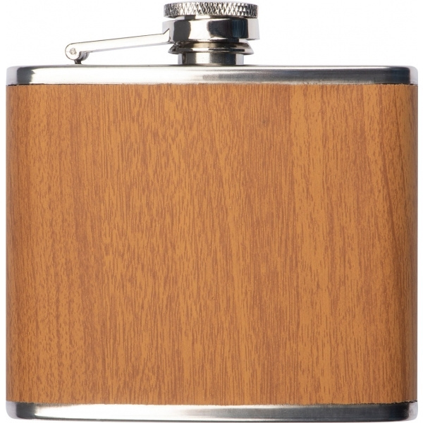 Logotrade promotional products photo of: Hip flask HOOGSTRATEN 170 ml