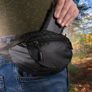 Logo trade promotional items picture of: Waist bag MOBILA Schwarzwolf