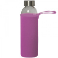 Glass bottle KLAGENFURT 500 ml, pink