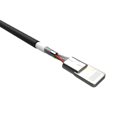 Logo trade corporate gift photo of: DATA TRANSFER CABLE LK15AL Type A- Mfi Lightning